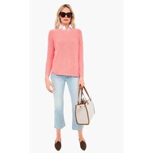 525 Emma Spring Coral Pink Sweater S
